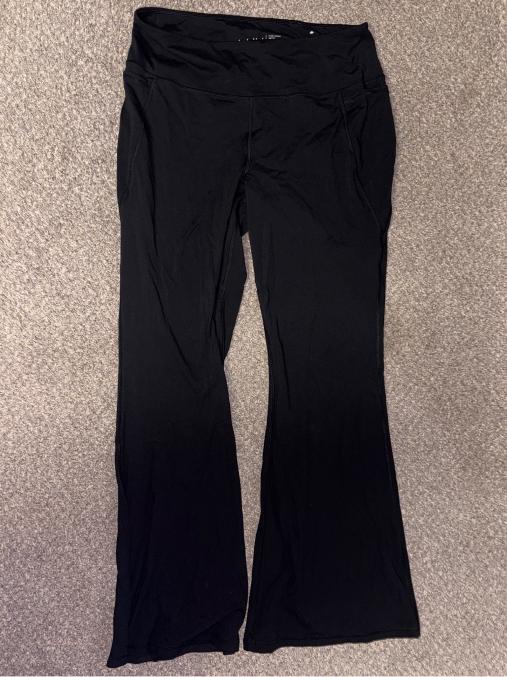 Black Women's Yoga Flare Pants